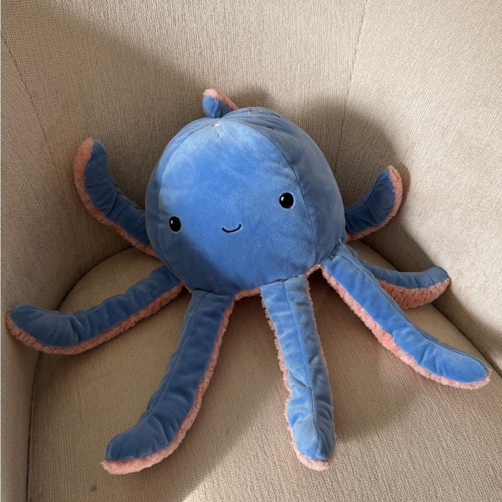 H&M home stuffed animal octopus jellyfish plushy sea ocean large big nursery
